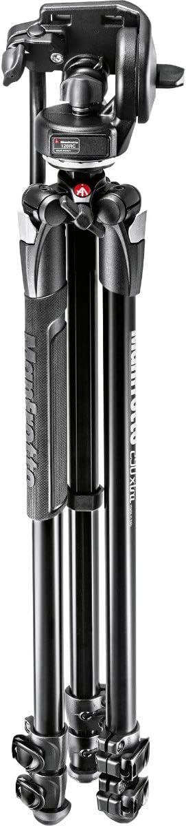 Thumbnail 4 de Manfrotto 290 Xtra Aluminium 3‑Section Tripod Kit with 2‑Way 128RC Fluid Head