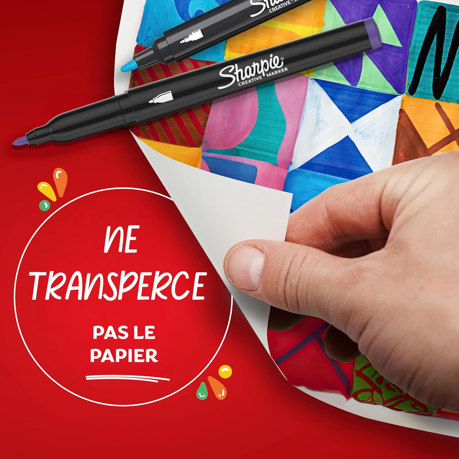 Detalle de Sharpie Creative Marker – Lot de 36 marqueurs de peinture acrylique à base d'eau