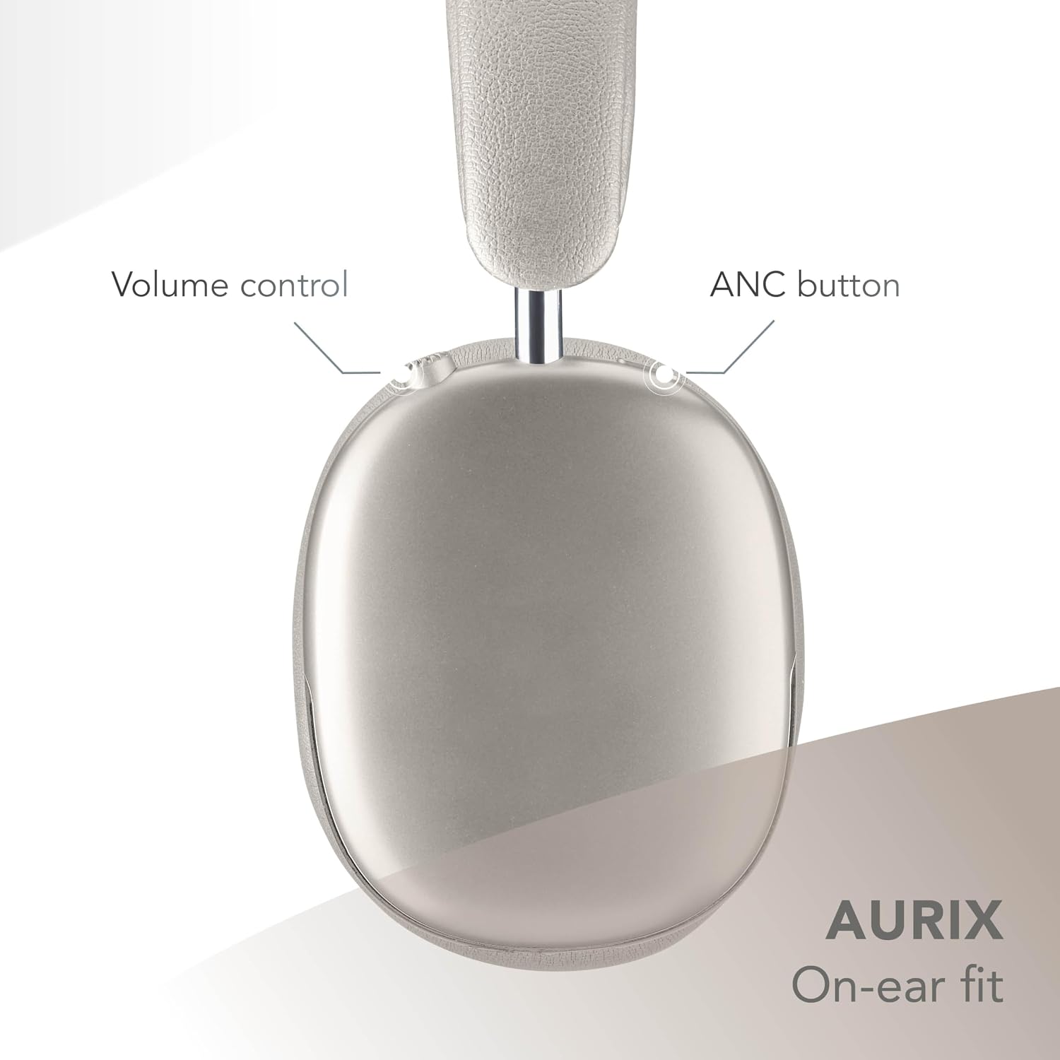 Thumbnail 4 de Music Sound Bluetooth Over-Ear Kopfhörer Aurix mit ANC, räumlichem Audio und 35 h Akku – weiß