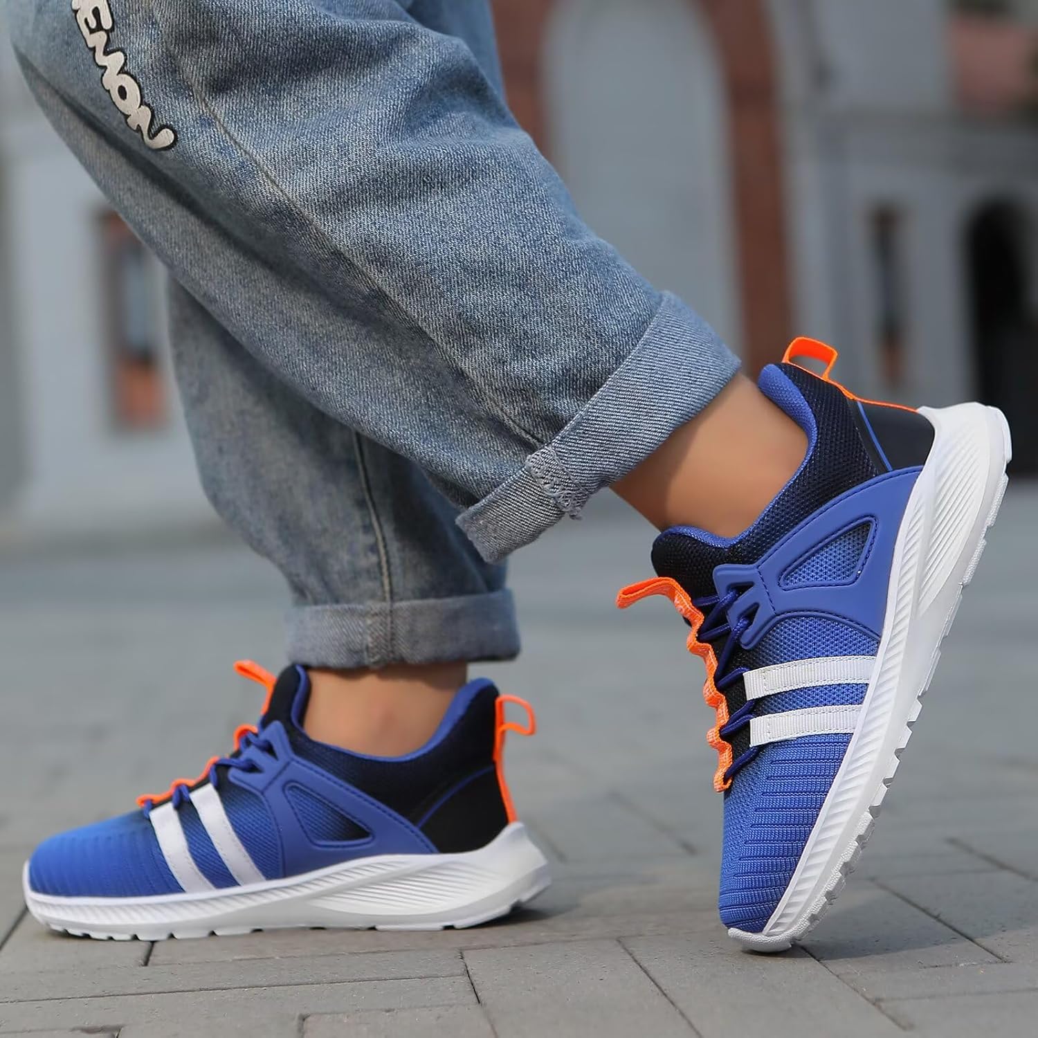 Thumbnail 1 de YOLARK Kids Sneakers: Lightweight, Breathable, and Easy Slip-On Non-Slip Shoes