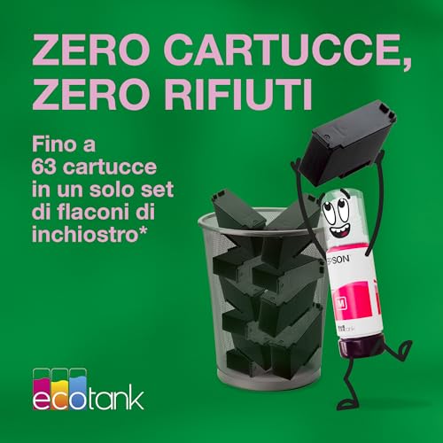 Thumbnail 10 de Epson EcoTank ET-2870: stampante domestica a serbatoi d’inchiostro, alto rendimento e Wi‑Fi
