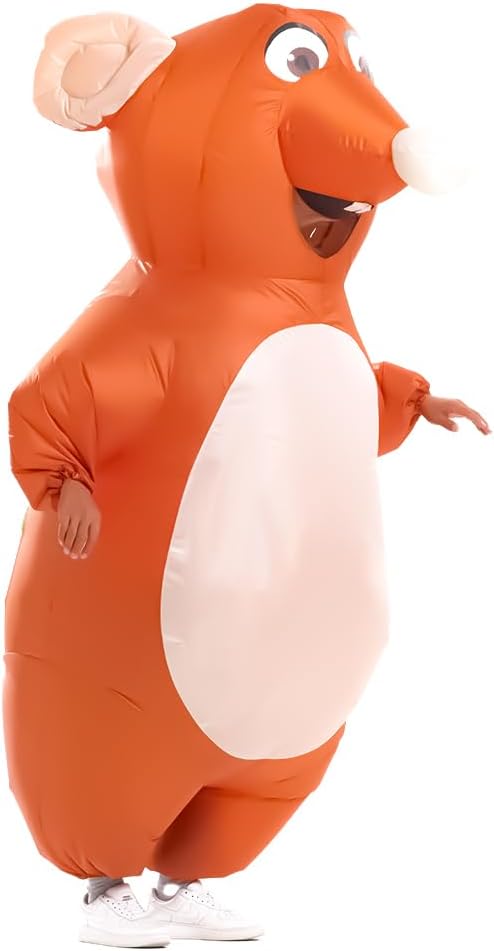 Thumbnail 2 de Yeffute Inflatable Adult Mouse Costume – Fun, easy-to-wear blow-up outfit for Halloween and parties