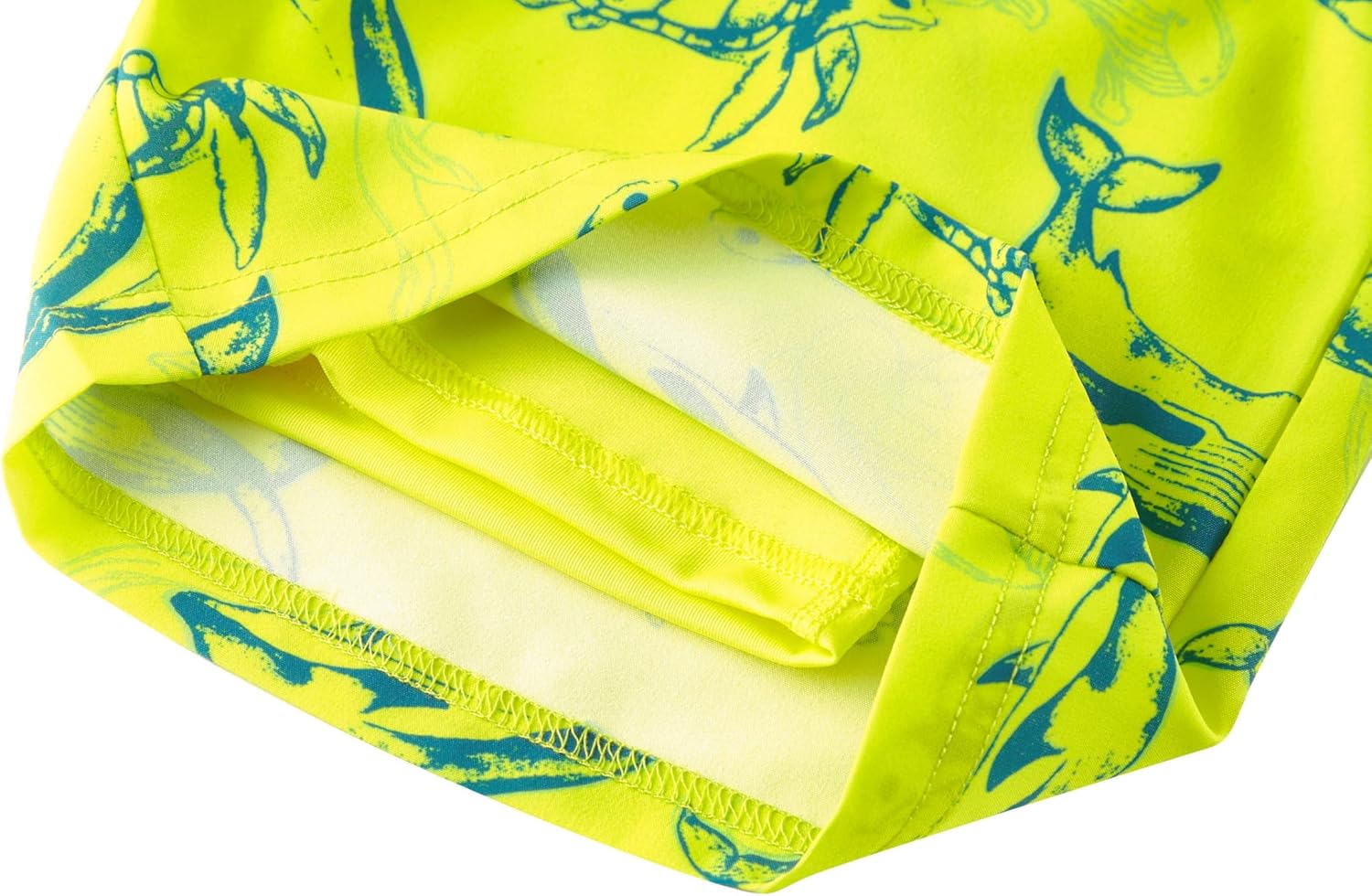 Detalle de UMELOK Boys Swim Trunks with Compression Liner – Toddler to Teens