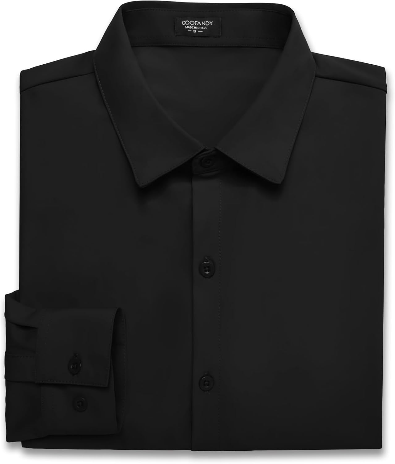 Thumbnail 6 de COOFANDY Men's Muscle Fit Dress Shirt wrinkle-free 👔
