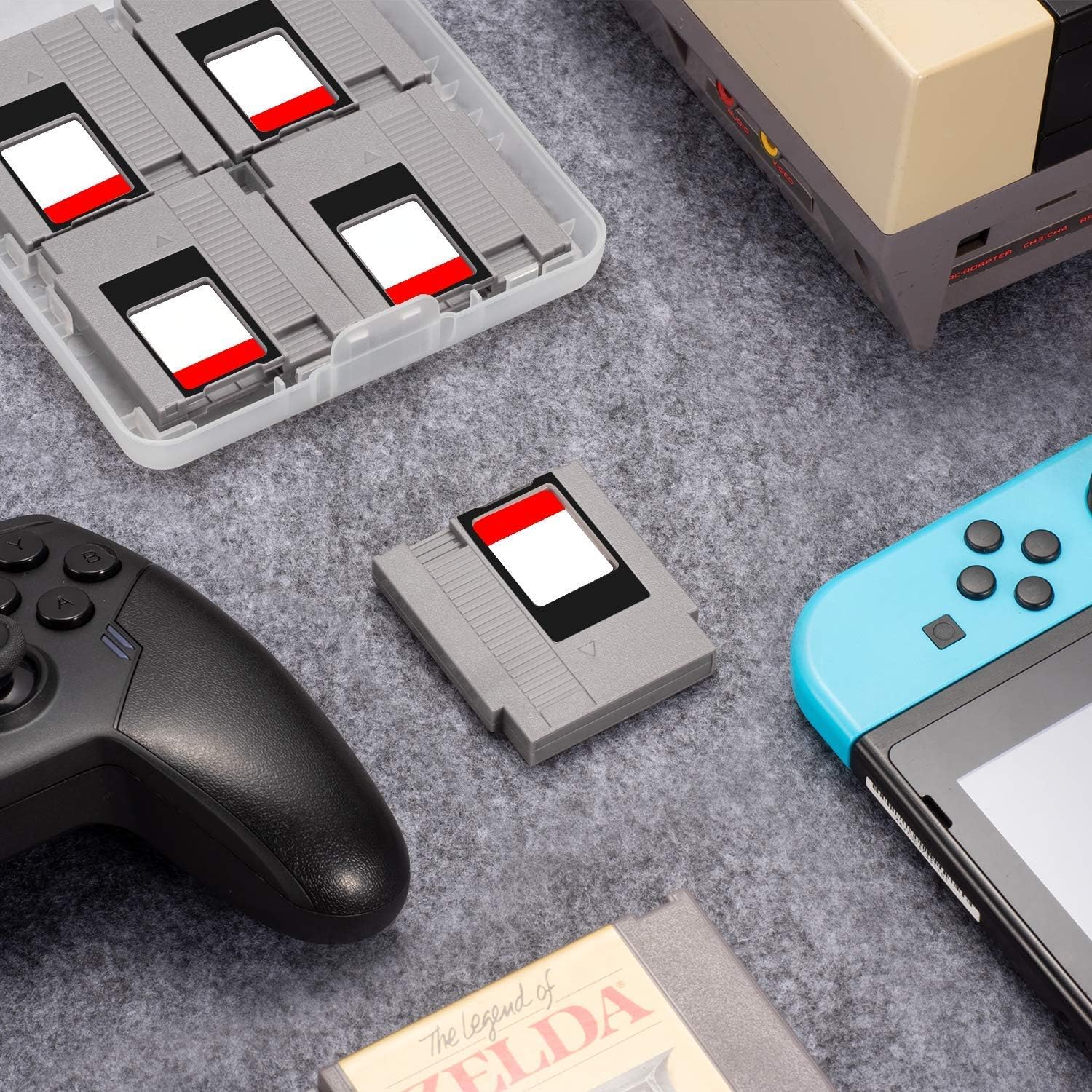 Detalle de Retro Fighters Retro85 Mini NES Cartridge Switch Game Cases
