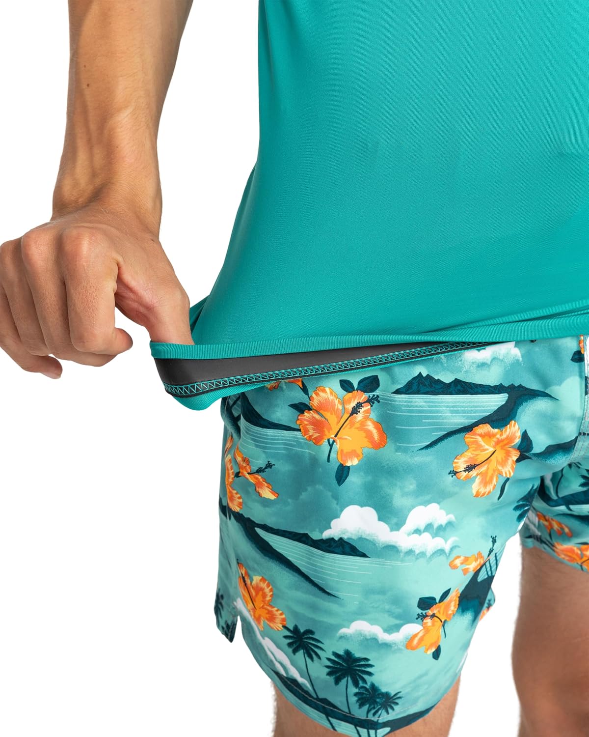 Thumbnail 3 de Billabong Contrast Allover SS Rashguard Uomo – Pacco da 1