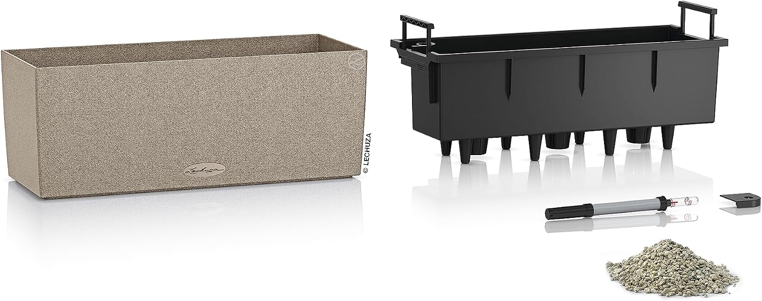 Thumbnail 2 de Lechuza Balconera Stone 50 sabbia beige