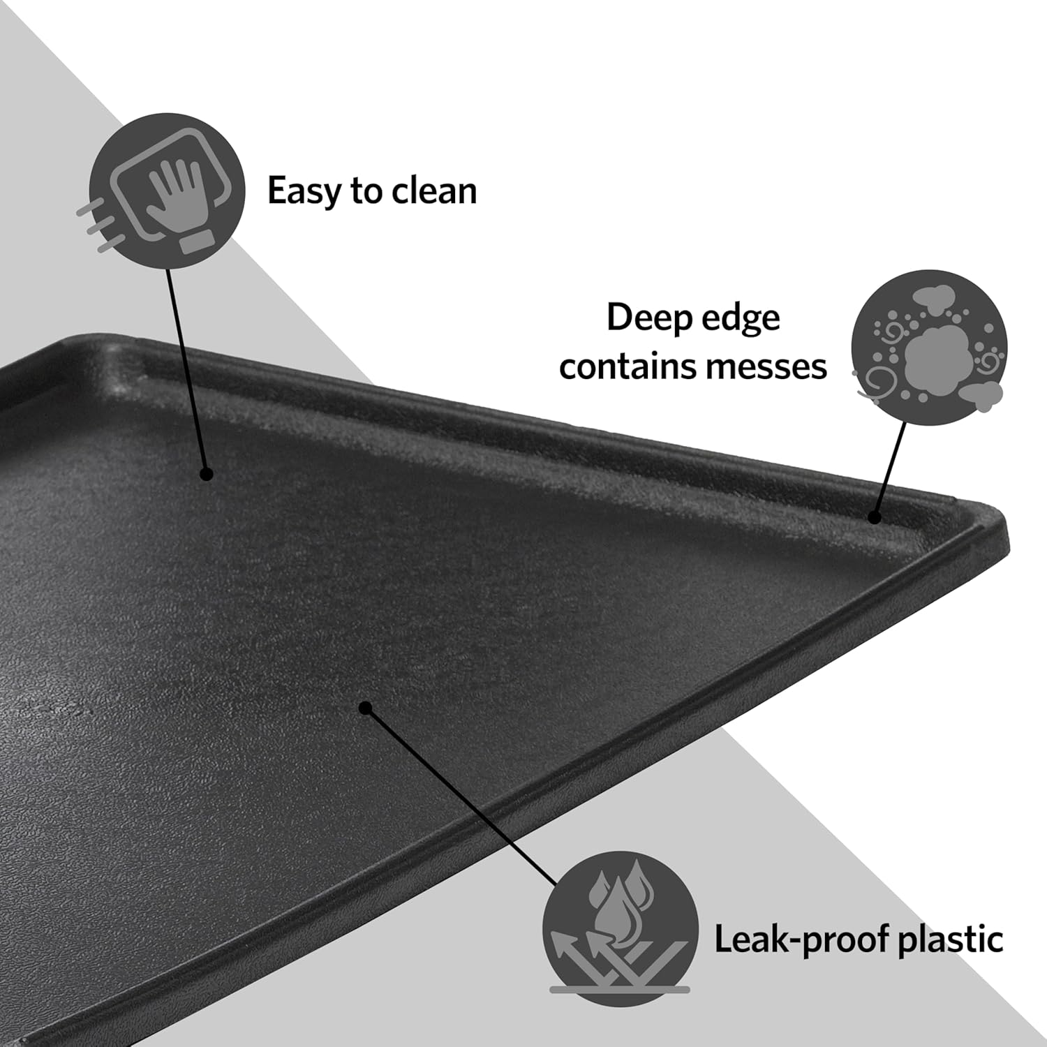 Detalle de MidWest Homes for Pets Bandeja de recambio 76,2 cm