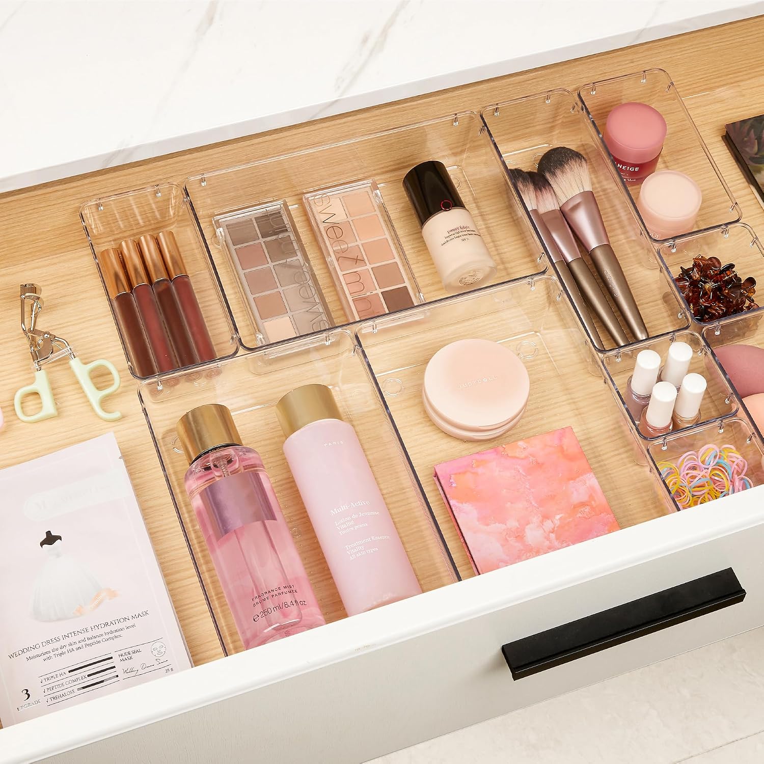 Detalle de Vtopmart 10 Pcs Makeup Drawer Organizer Bins Set