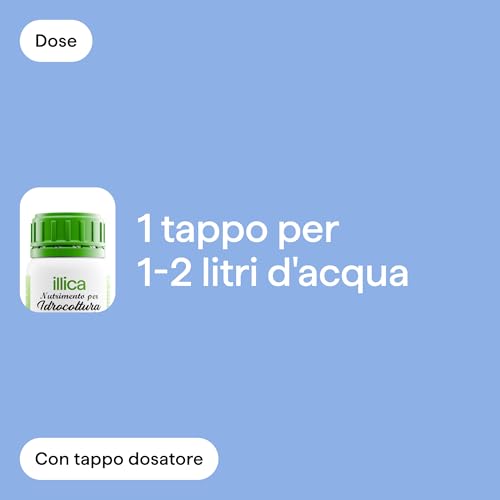Thumbnail 7 de Illica Concime per Idrocoltura 100ml: nutrimento liquido per piante in acqua