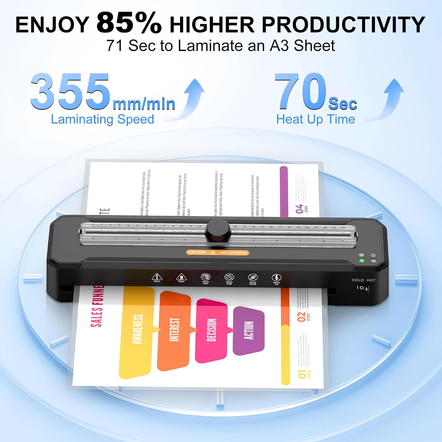 Detalle de 13-Inch Laminator Machine