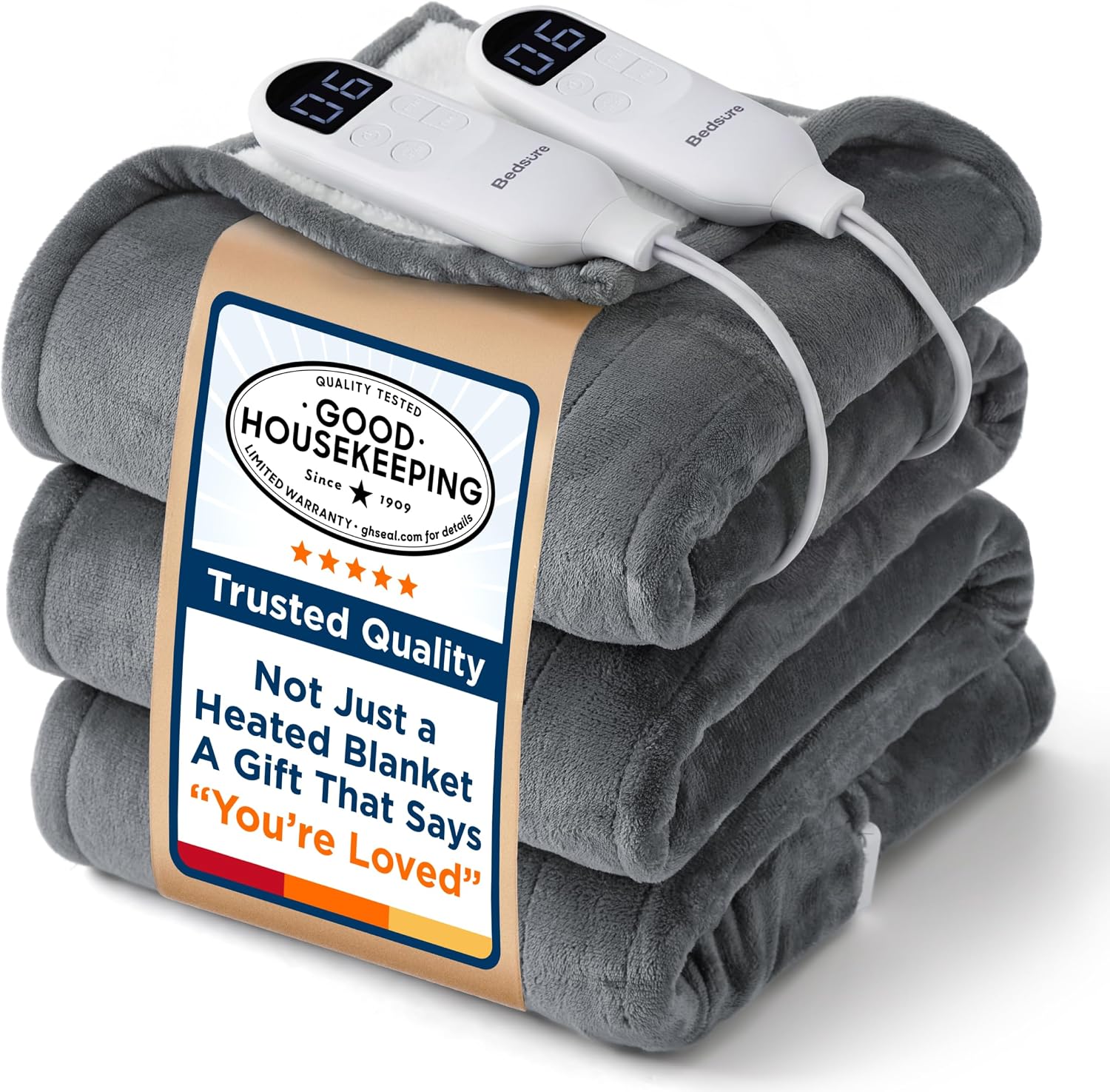 Detalle de Bedsure Heated Blanket Queen Size