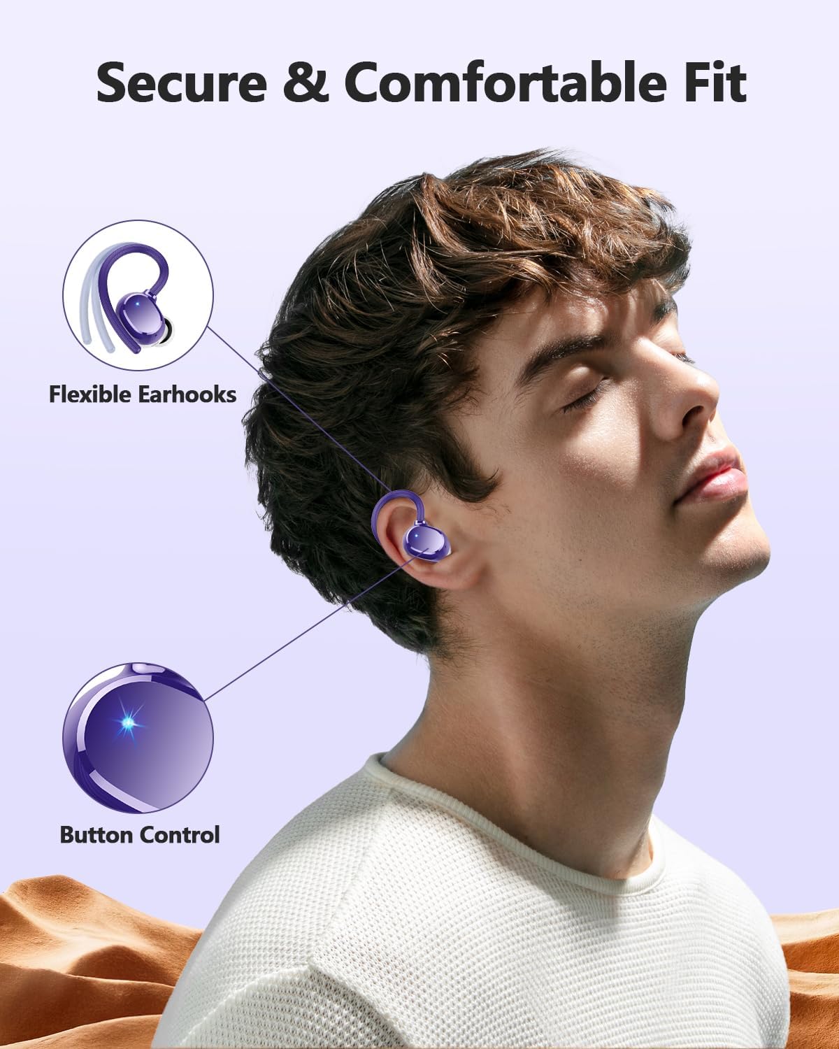 Thumbnail 6 de Bluetooth Kopfhörer Sport: Kabellose In-Ear mit ENC, IPX7 und 128 Stunden Ladefähigkeit