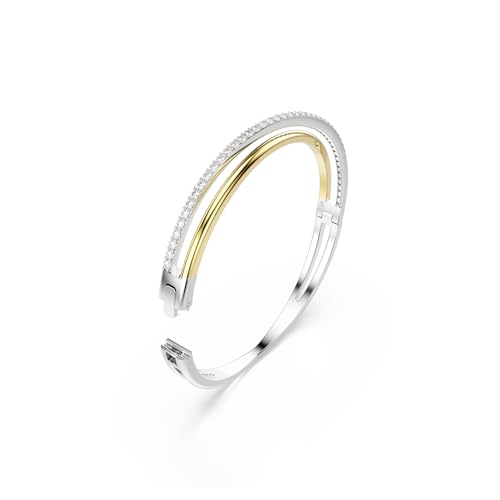 Thumbnail 2 de Swarovski Hyperbola Brazalete talla redonda, blanco 💍
