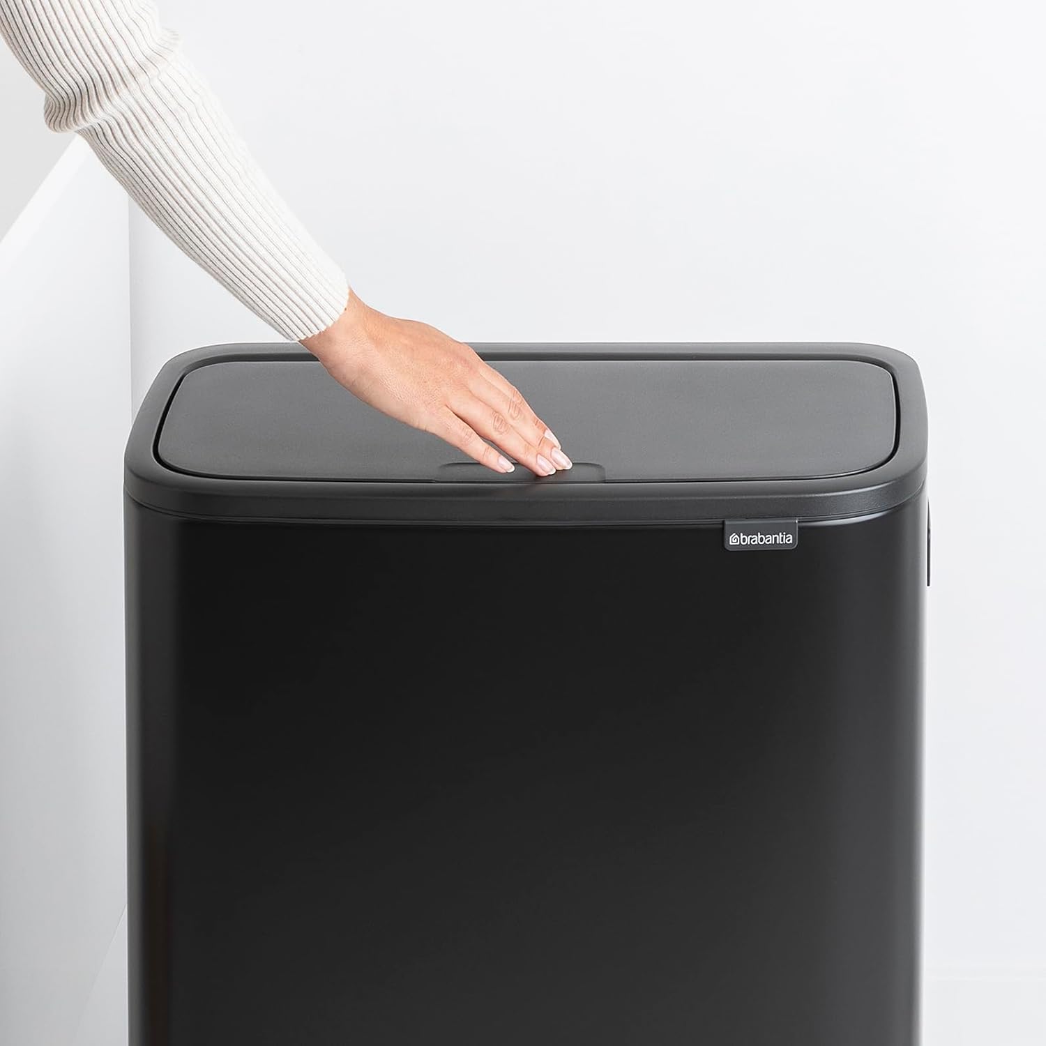 Thumbnail 4 de Brabantia Bo Hi Touch Cubo de Basura 2x30L Negro Mate 🚮