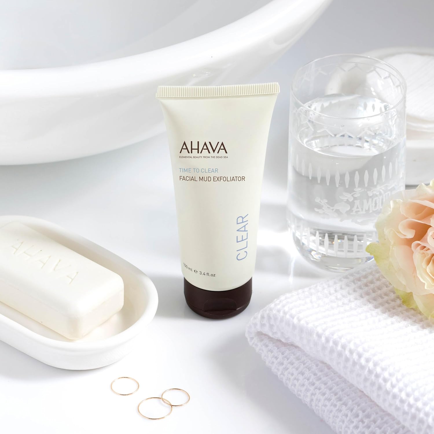 Thumbnail 5 de AHAVA Facial Mud Exfoliator, 100 ml – Tiefenreinigung mit Totes-Meer-Schlamm