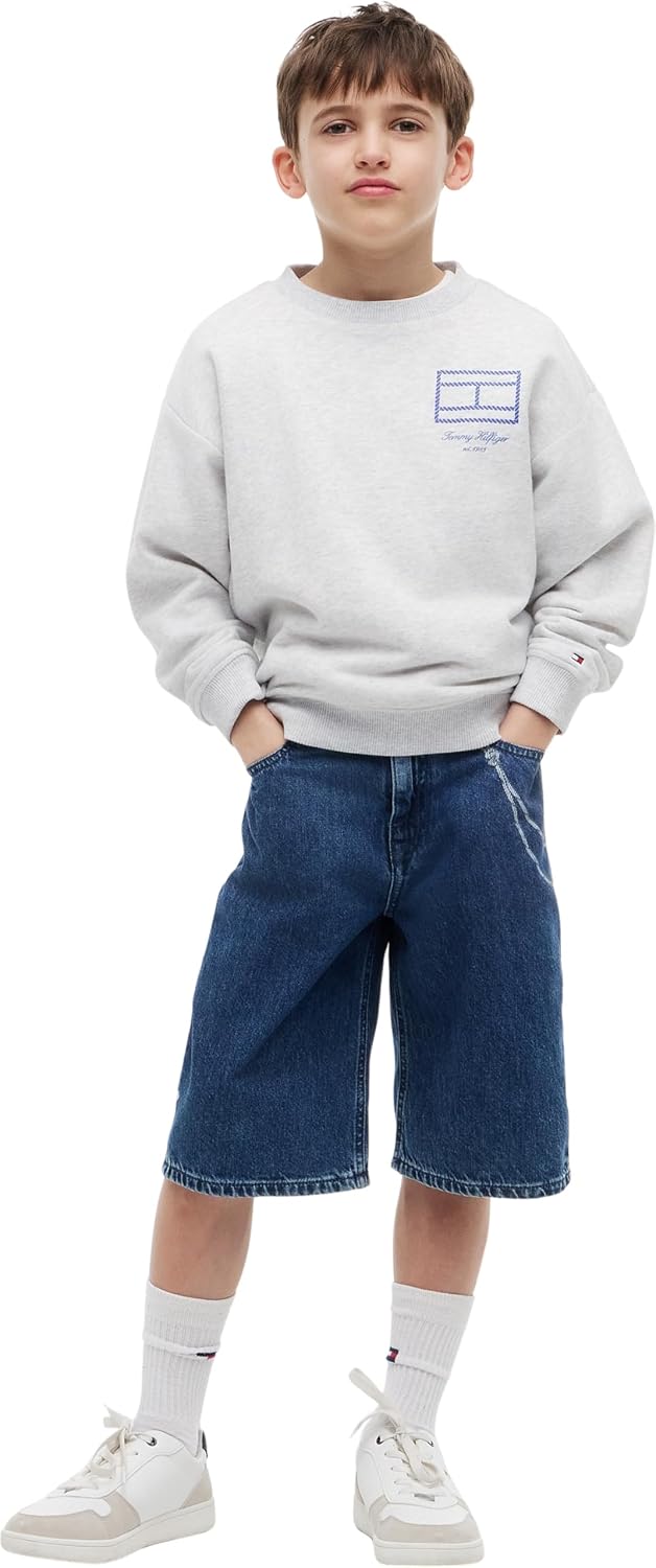 Detalle 2 de Tommy Hilfiger Boy's Pullover Sweatshirt