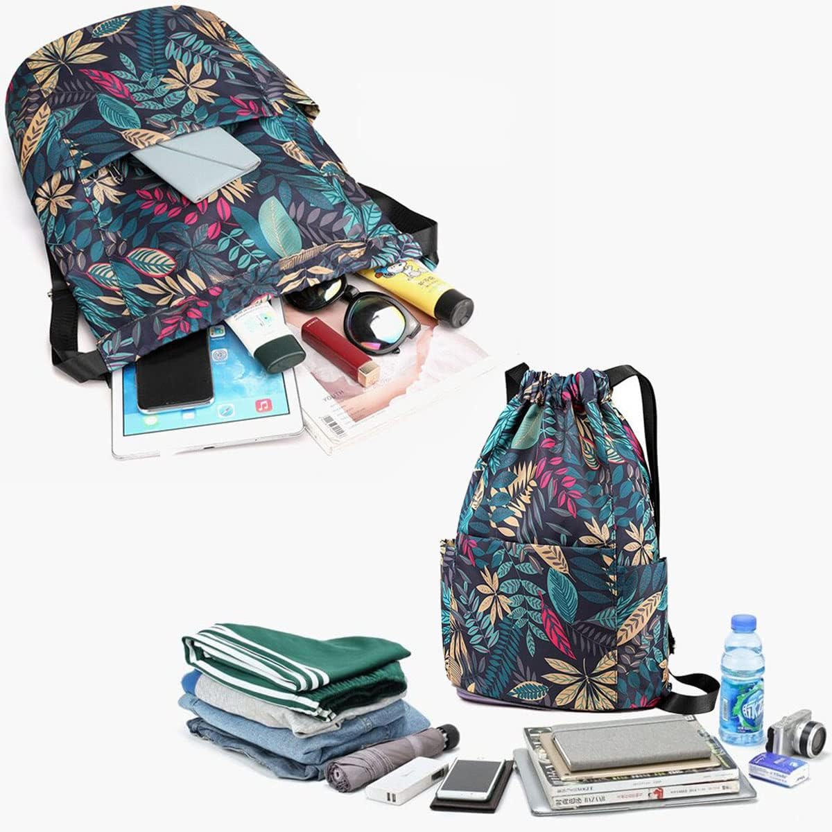 Thumbnail 1 de Veyarien Drawstring Gym Bags – Waterproof, Large Capacity Draw String Bags for Everyone