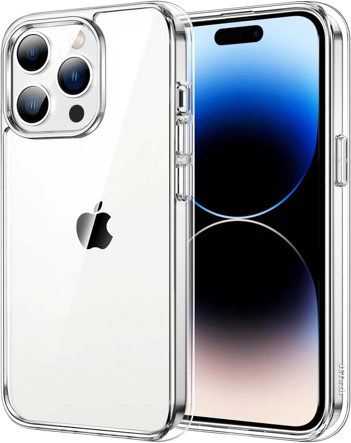 Detalle de JETech Case for iPhone 14 Pro 6.1-inch clear bumper