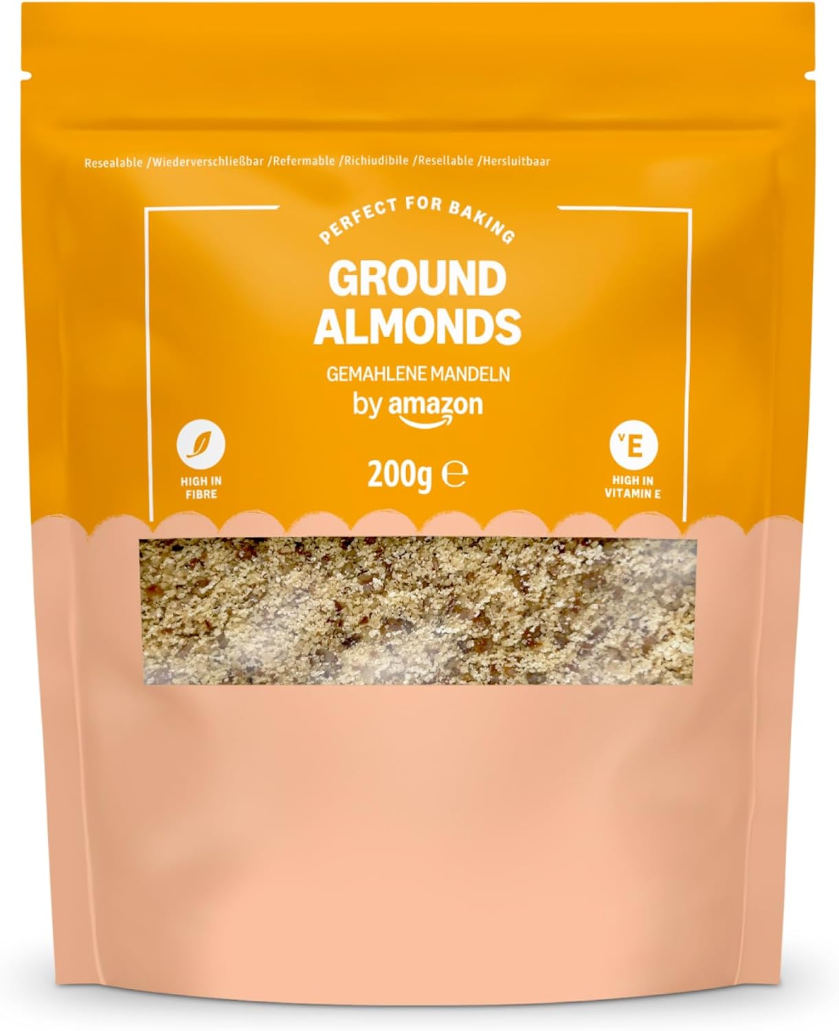 Detalle de Mandorle Macinate by Amazon — Confezione da 5 x 200 g