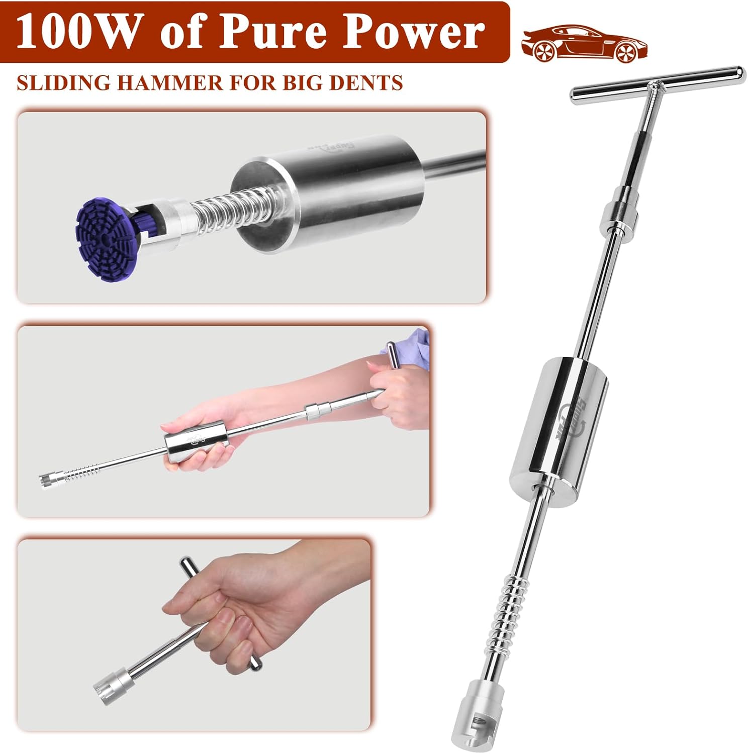 Thumbnail 3 de VEXTRO Car Dent Puller Kit 100W