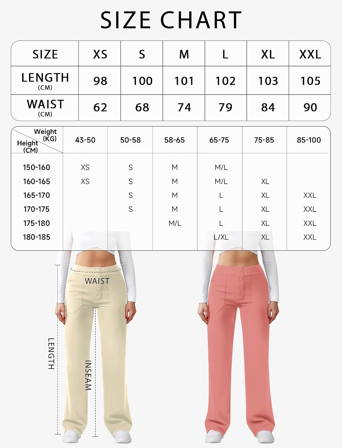 Thumbnail 5 de Friptspyg Pantalon femme taille haute stretch