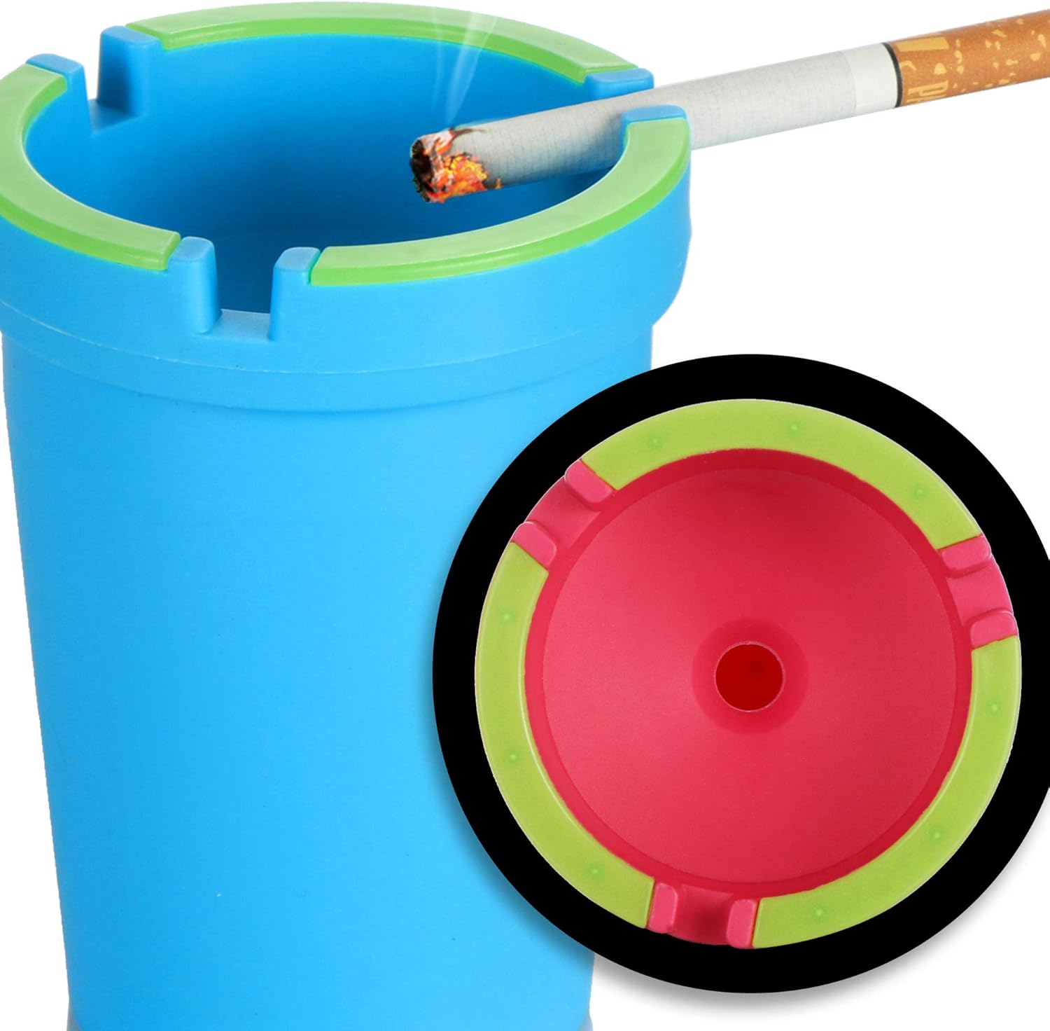 Thumbnail 2 de com-four Cendriers coupe-vent Ø 8 cm 🌫