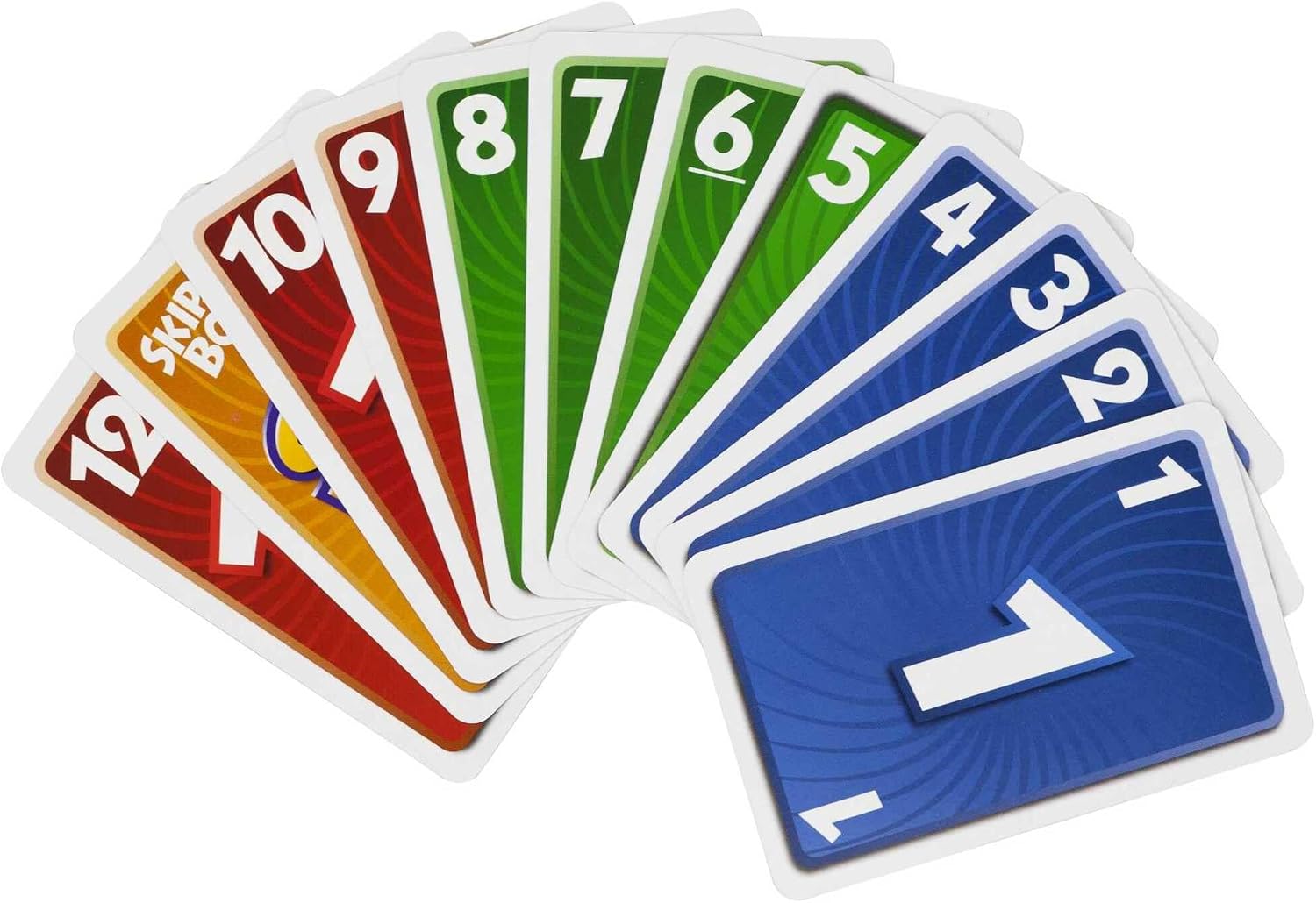 Detalle 2 de Mattel Games UNO Skip-Bo 🎴 Juego de Cartas Divertido