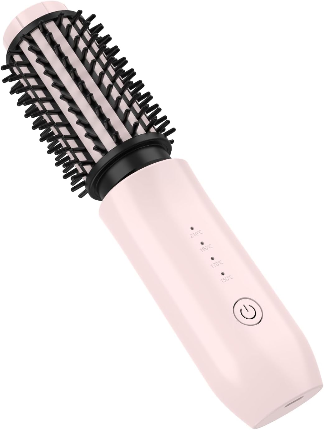 Detalle de NeuWee Cordless Hair Curling Brush Mini 3 in 1 µm 7000 mAh USB Rechargeable Pink