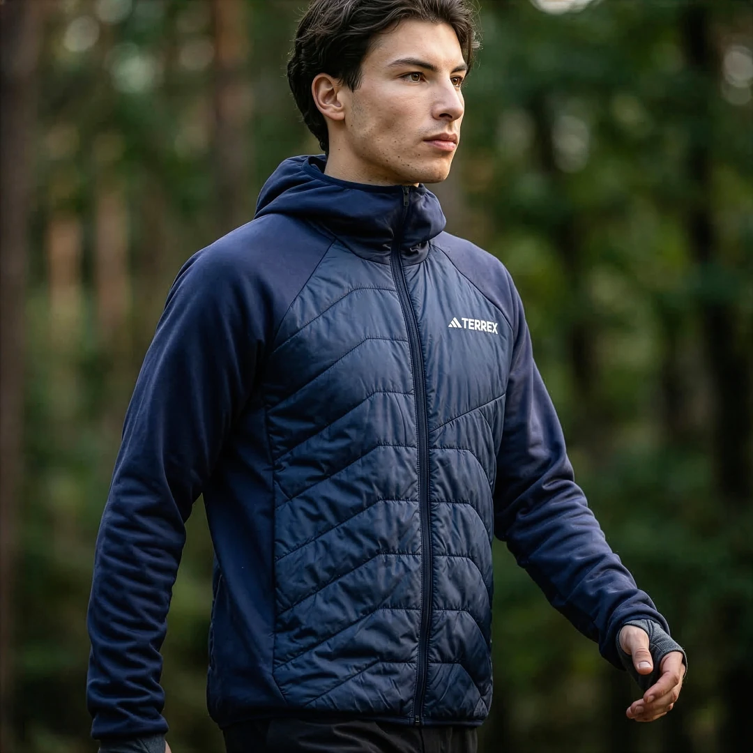 Thumbnail 3 de Chaqueta híbrida aislante con capucha Terrex Multi CLIMAWARM de Adidas