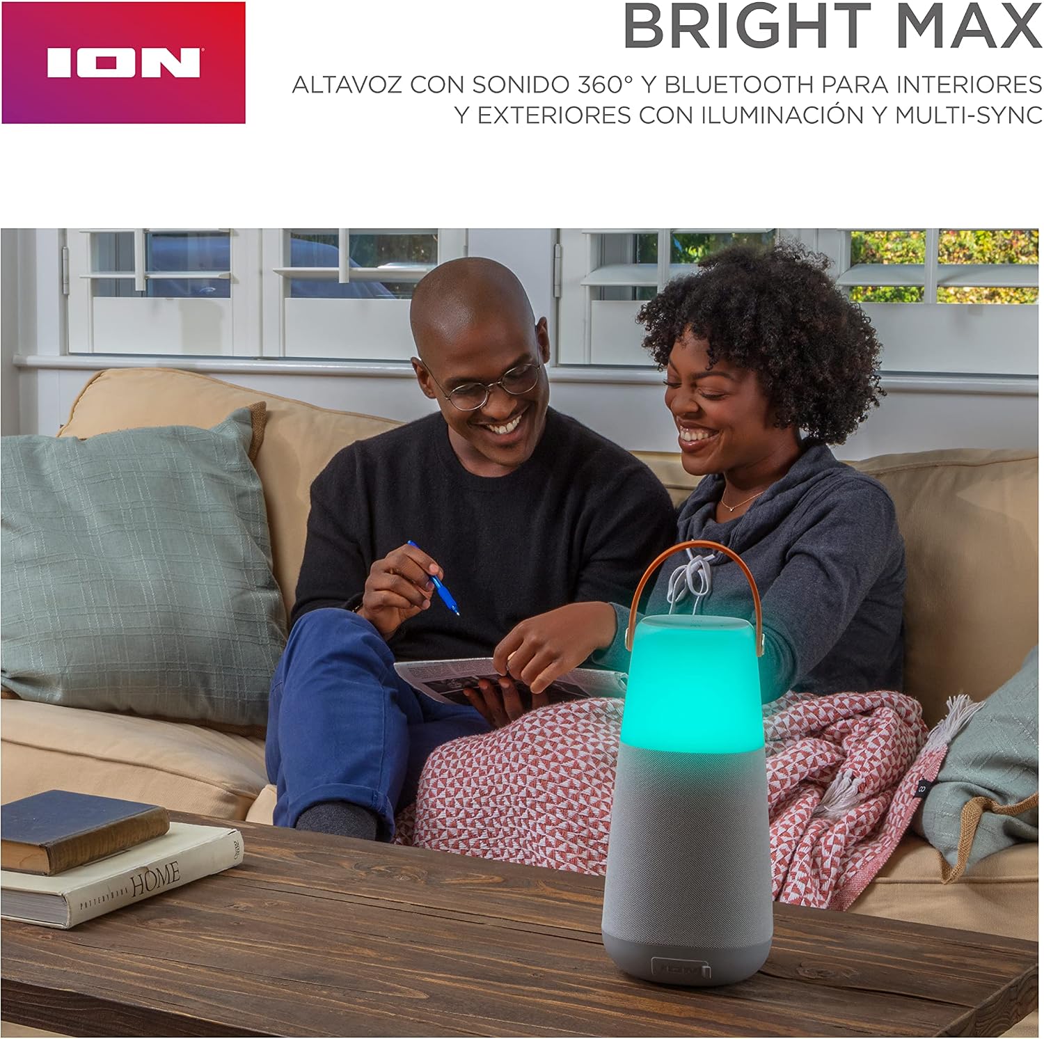 Thumbnail 5 de ION Audio Bright MAX - Altavoz Bluetooth Impermeable con Luz 🔊