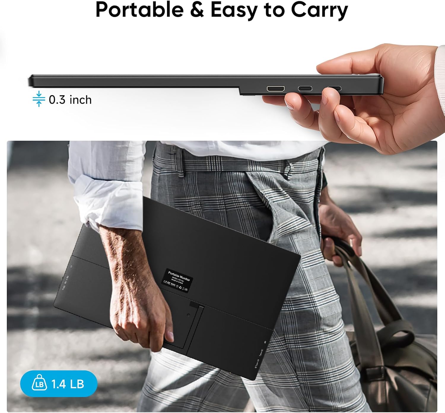 Thumbnail 5 de Dopesplay Portable Monitor 15.6" 1080p travel screen