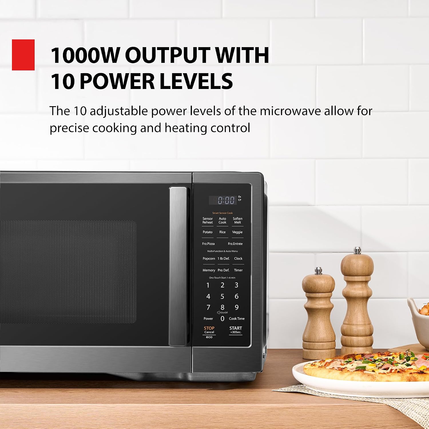 Thumbnail 5 de TOSHIBA ML4-EM12PA(BS) 1.2 Cu Ft Microwave 🍽