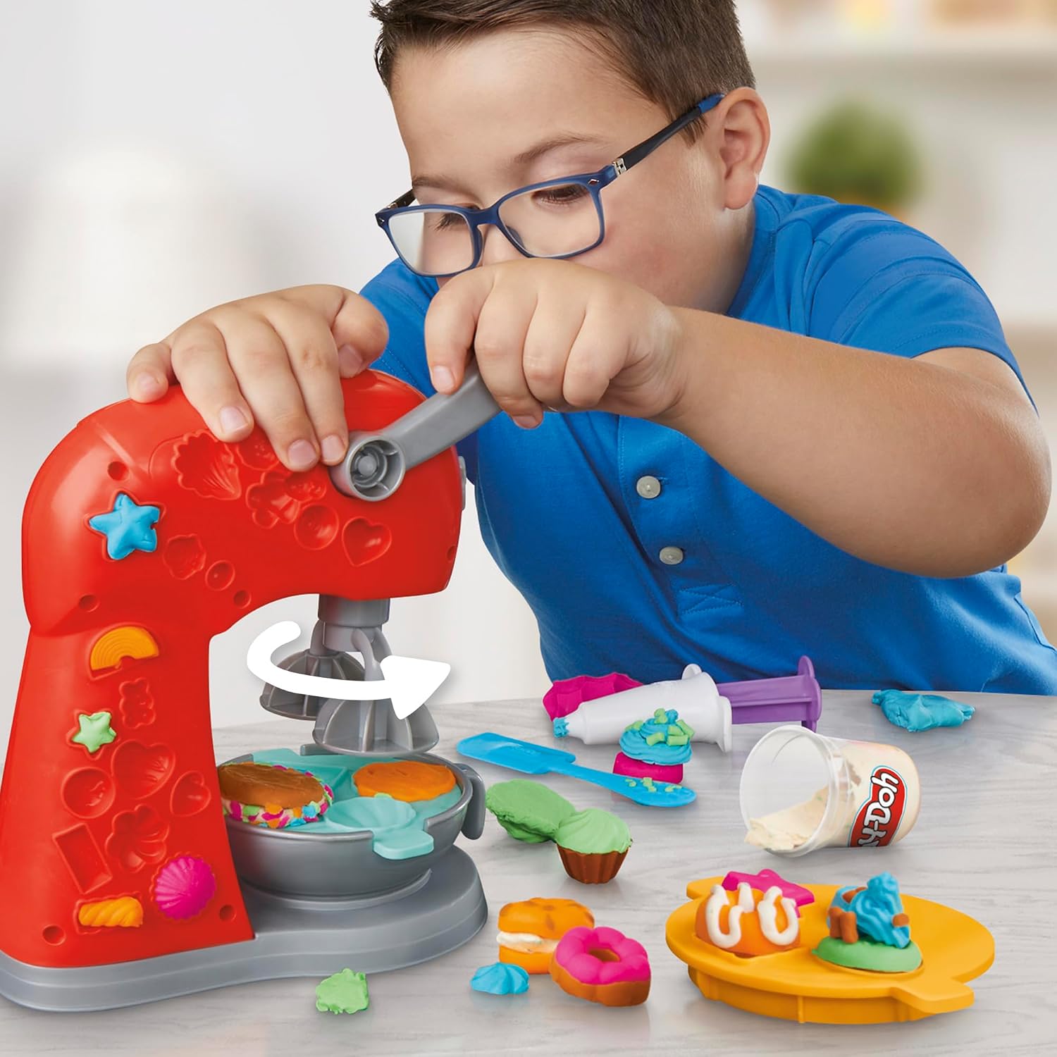 Detalle 2 de Play-Doh Il Magico Mixer per bambini 3+ 🍰