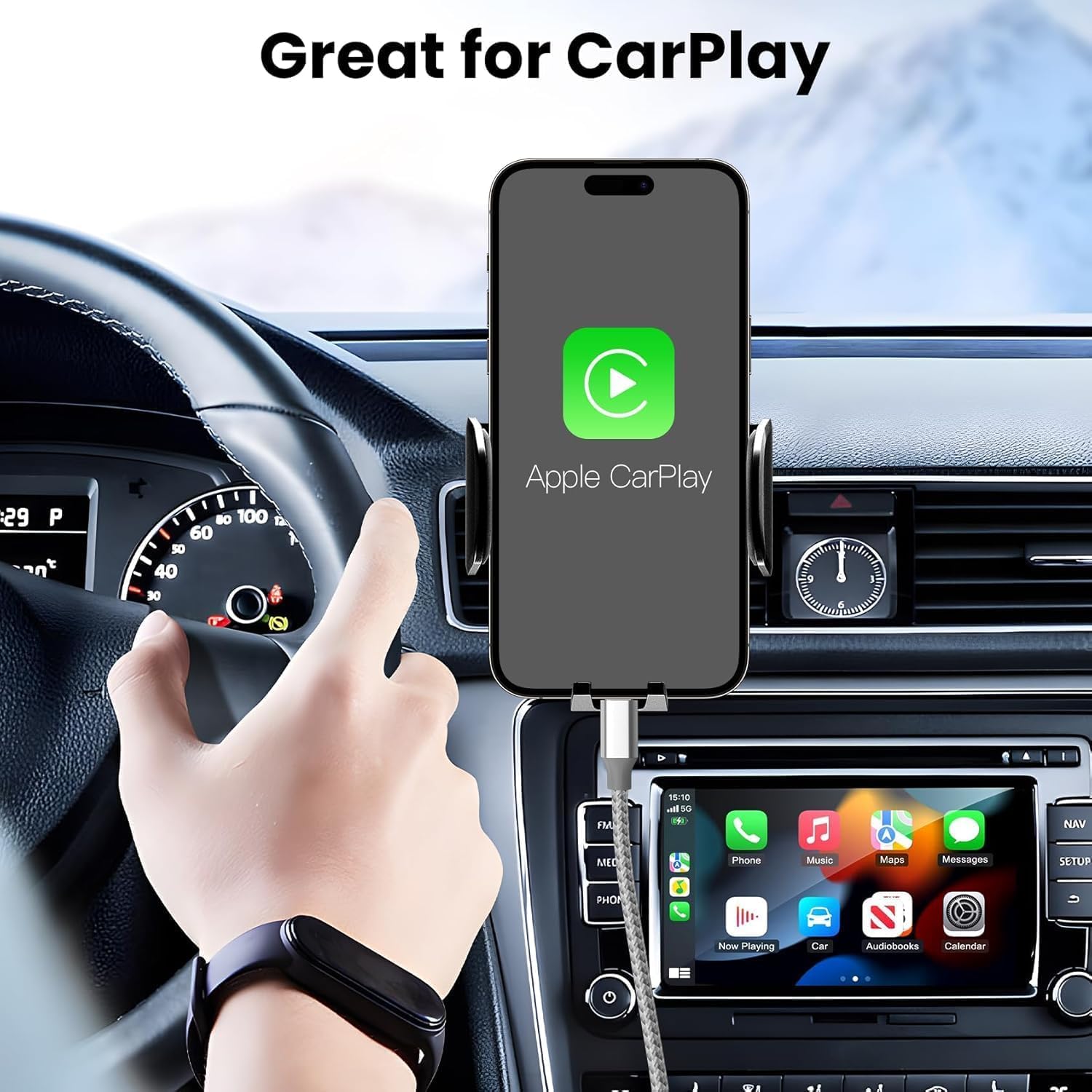 Thumbnail 4 de KYEHD USB C Cable 10FT 60W fast charging cable