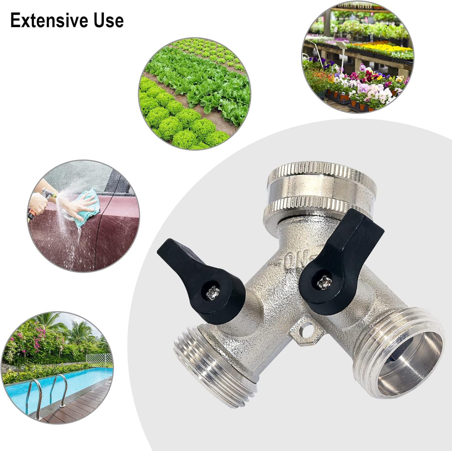 Detalle de Hydrogarden raccordo doppio Y 3/4