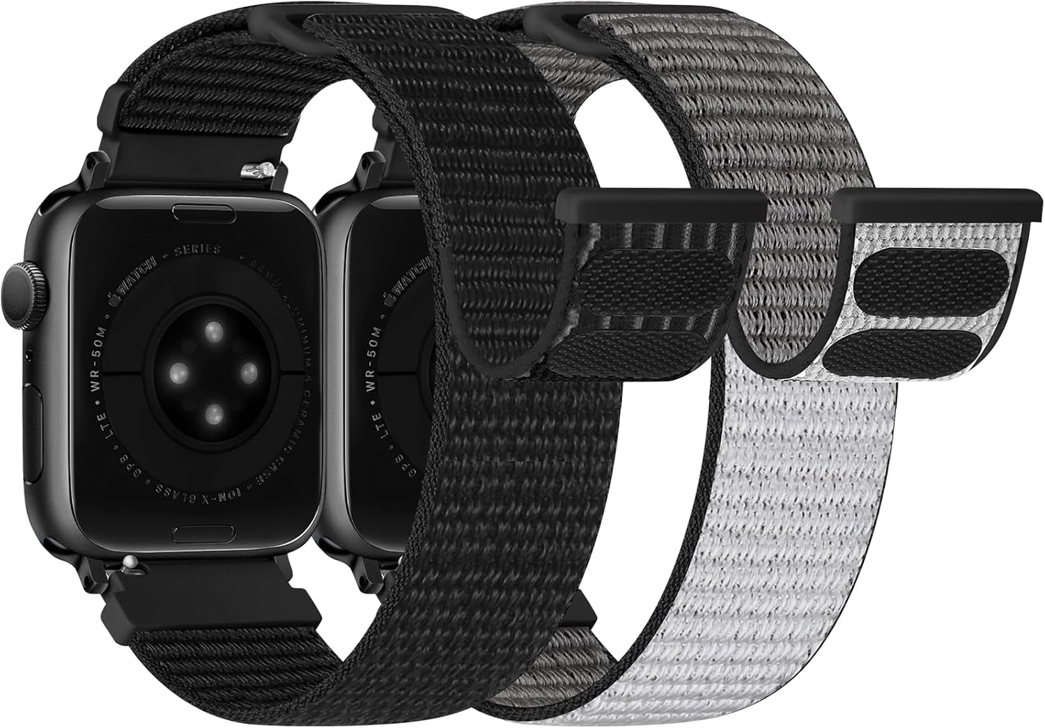 Detalle de Runostrich Nylon Sport Strap for Apple Watch