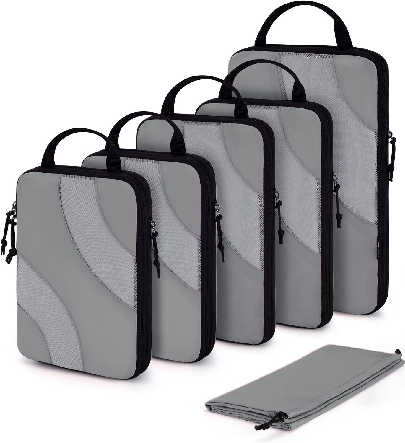 BAGSMART Compression Packing Cubes 6 pack