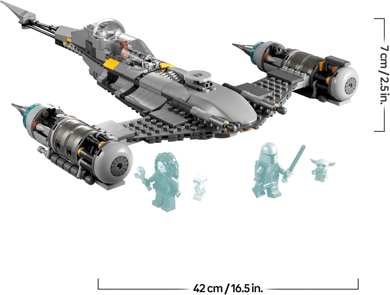 Thumbnail 5 de LEGO Star Wars Starfighter N-1 del Mandaloriano (75325)