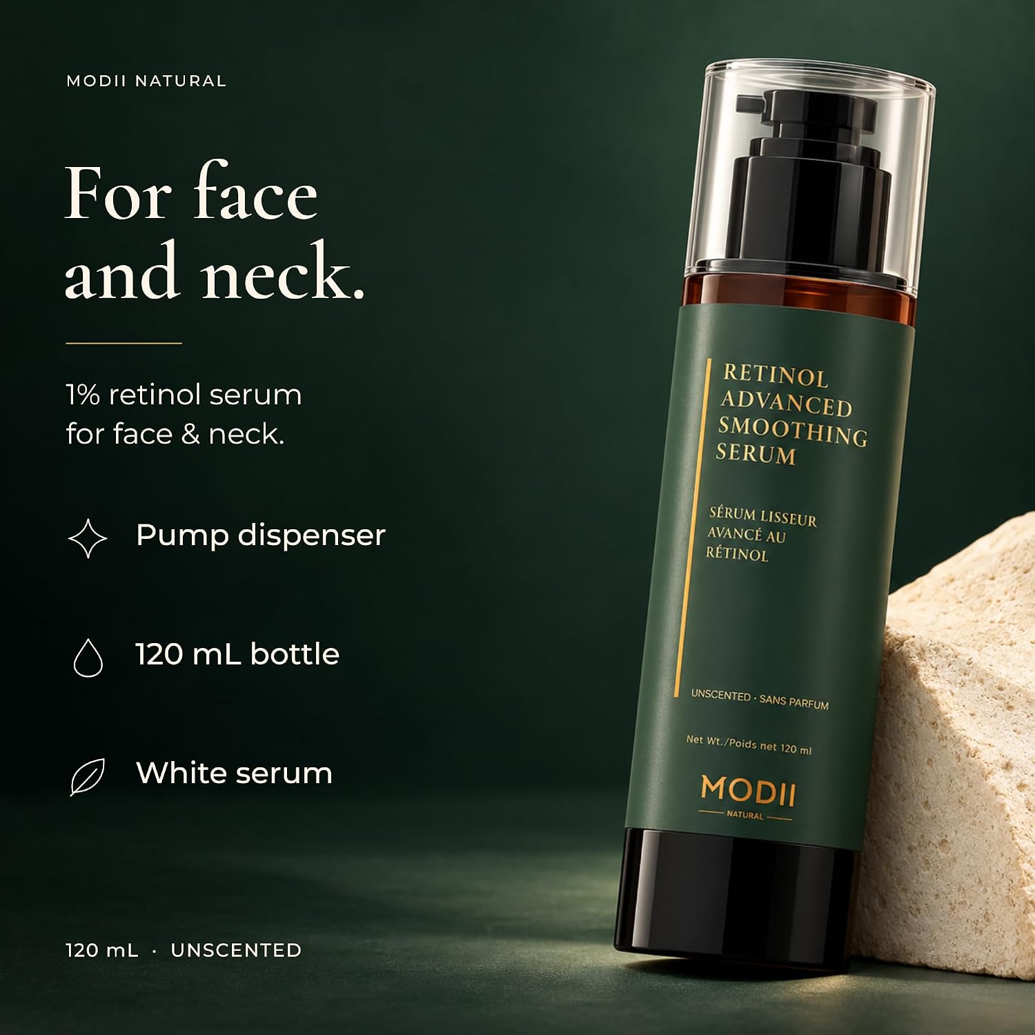 Detalle de Retinol face serum, 1%