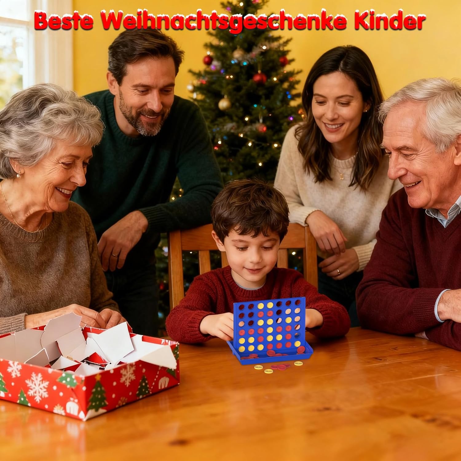 Detalle 2 de Pup Go „4 in einer Reihe“ im Taschenformat – Strategiespiel für 2 Spieler ab 3 Jahren