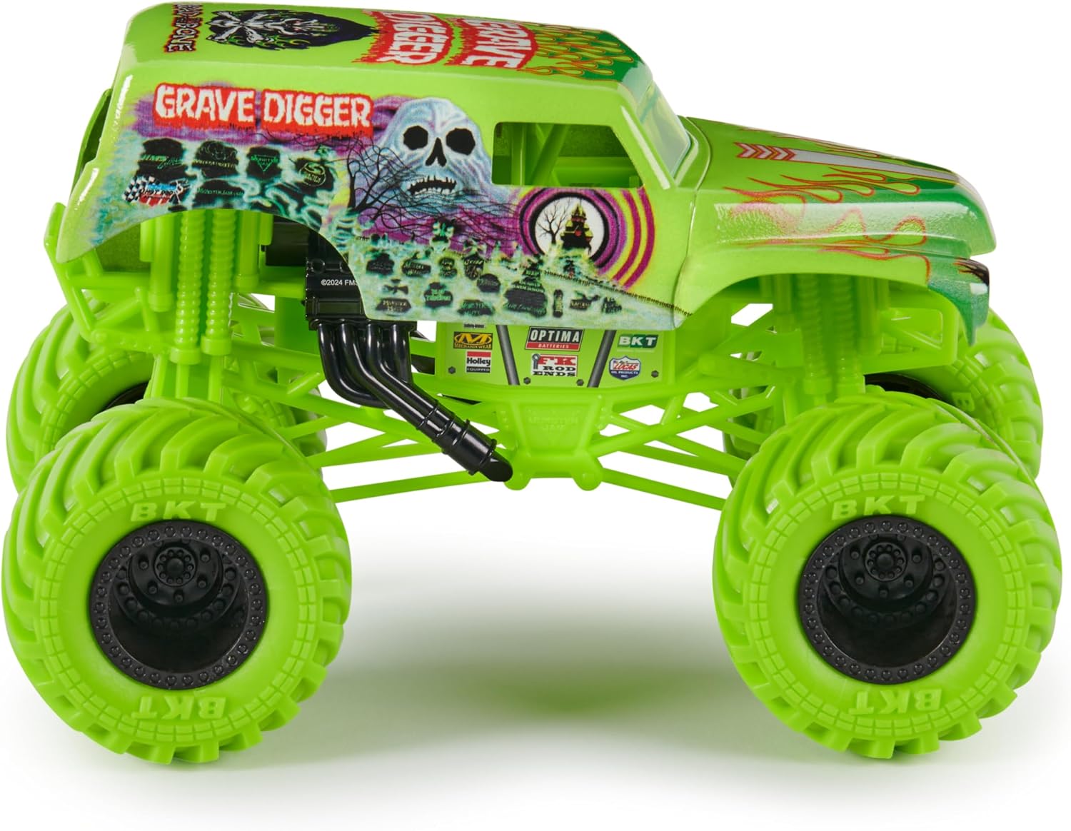 Detalle 2 de Monster Jam Grave Digger 1:24 Spielzeugtruck