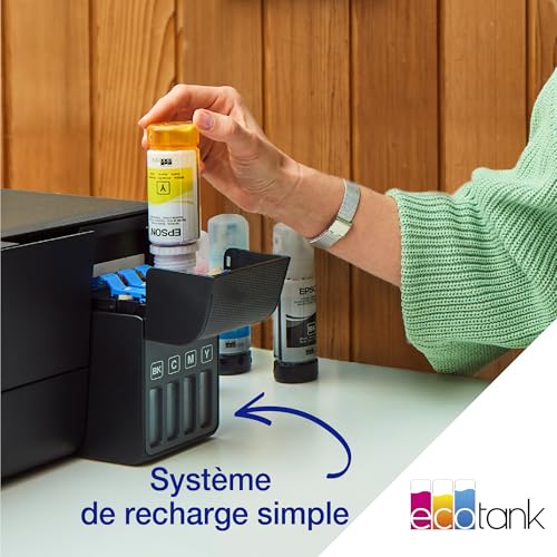 Thumbnail 7 de Epson EcoTank ET-2862: Imprimante à réservoirs d’encre multifonction · Wi‑Fi · A4