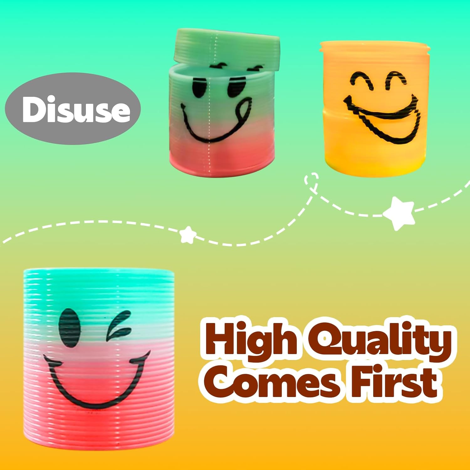 Thumbnail 6 de Cocurb 32 Pcs Mini Spring Party Favors for Kids (Ages 4–8) — Fun Fidget Springs for Birthdays, Classrooms, and Goodie Bags