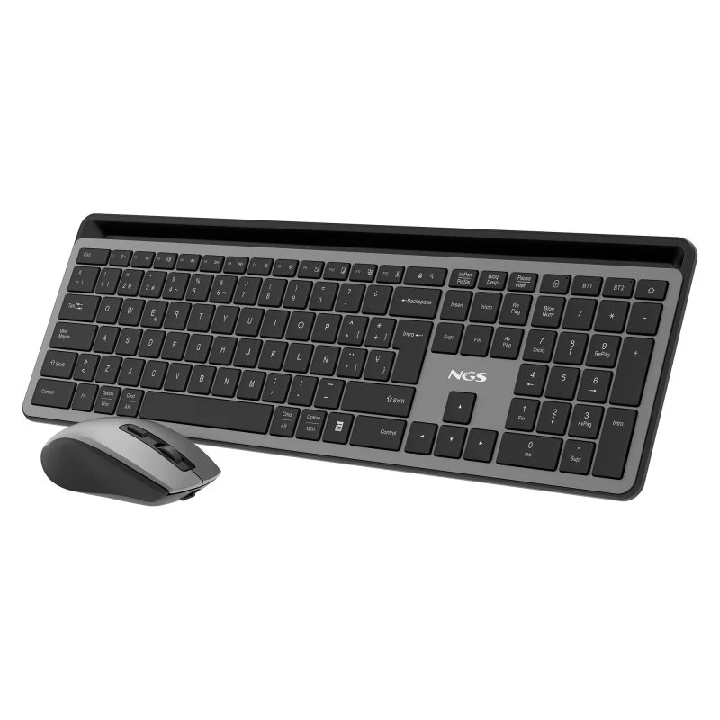 Detalle de ngs ECLIPSE KIT teclado y ratón recargables