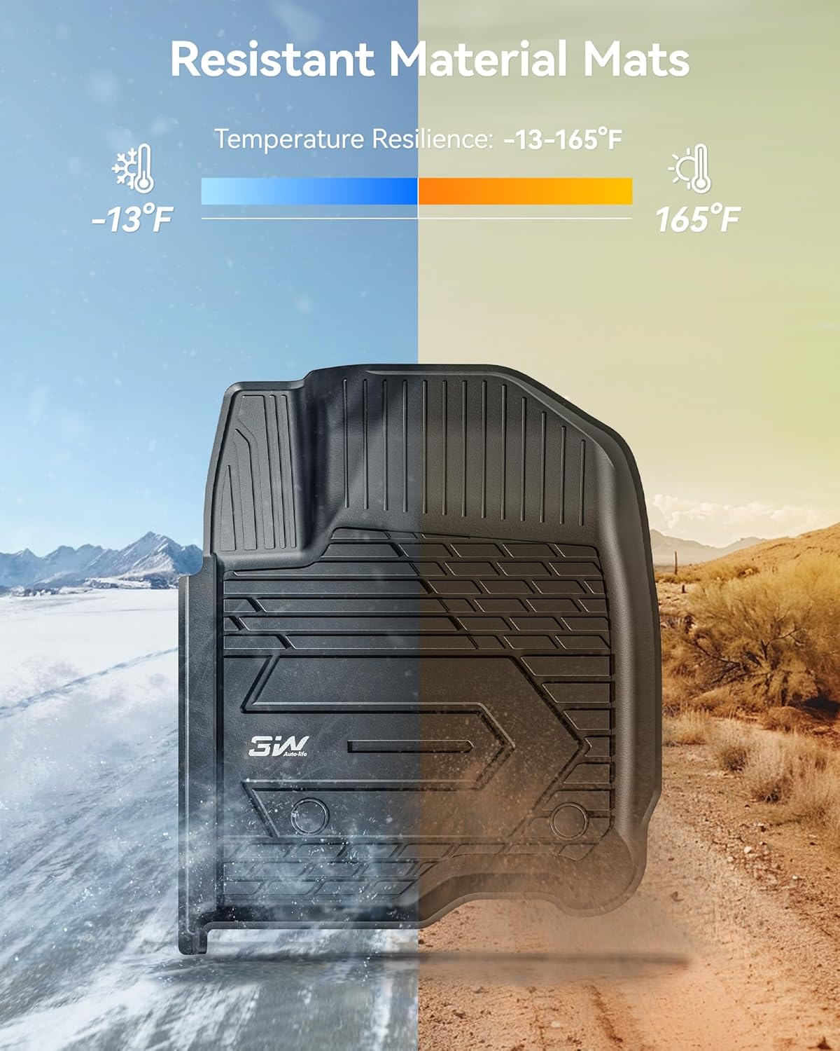 Thumbnail 5 de 3W Floor Mats 2nd Row TPE
