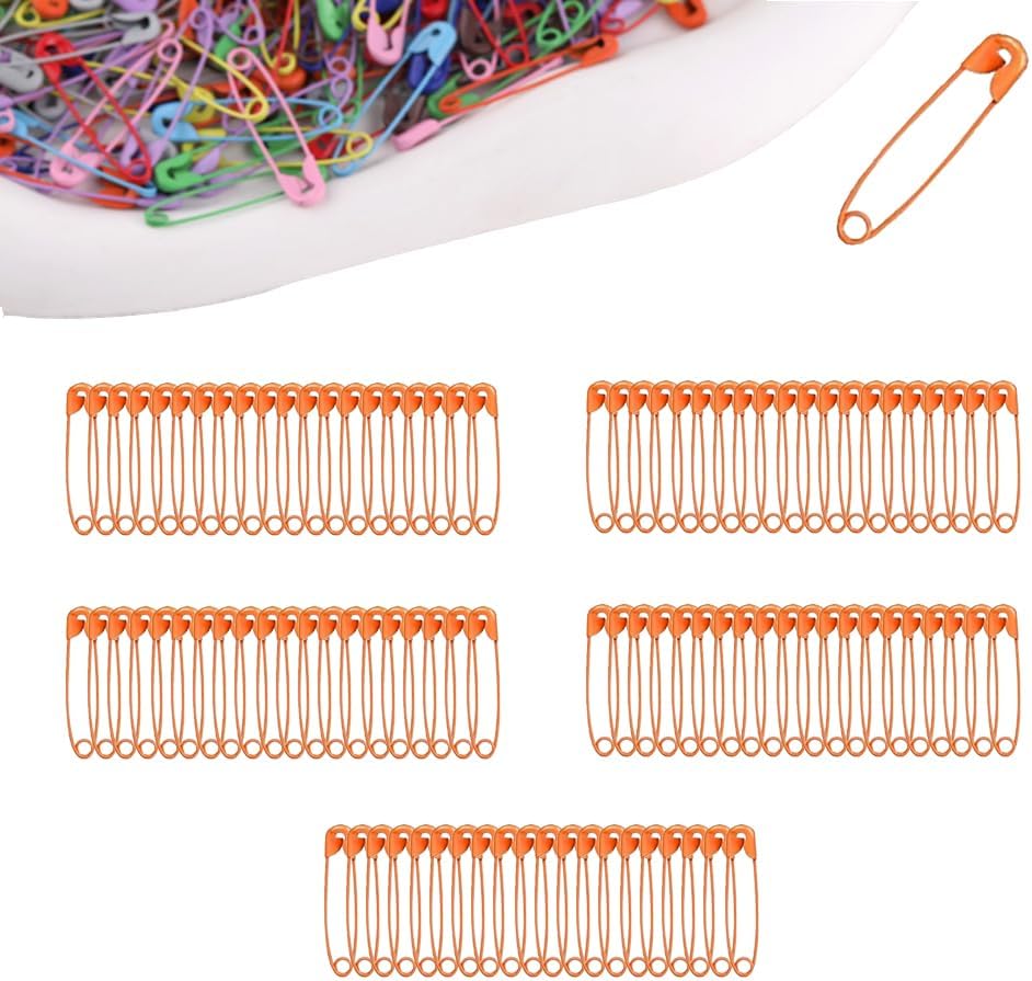 Thumbnail 6 de Vokenforu 30mm Yellow Iron Craft Safety Pins, 150 Pcs