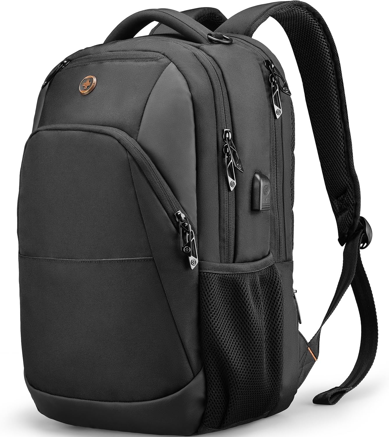Detalle de Swissdigital Design Backpack SD1670-01: 16-Inch Laptop, RFID & USB Charging Pocket