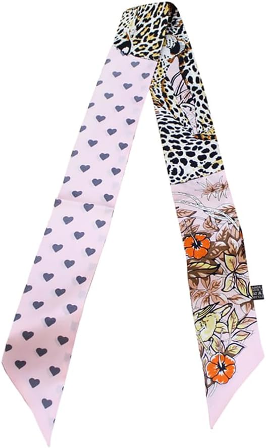 Detalle de JERLA Mulberry Silk Scarf, 34.7 × 1.97 inches