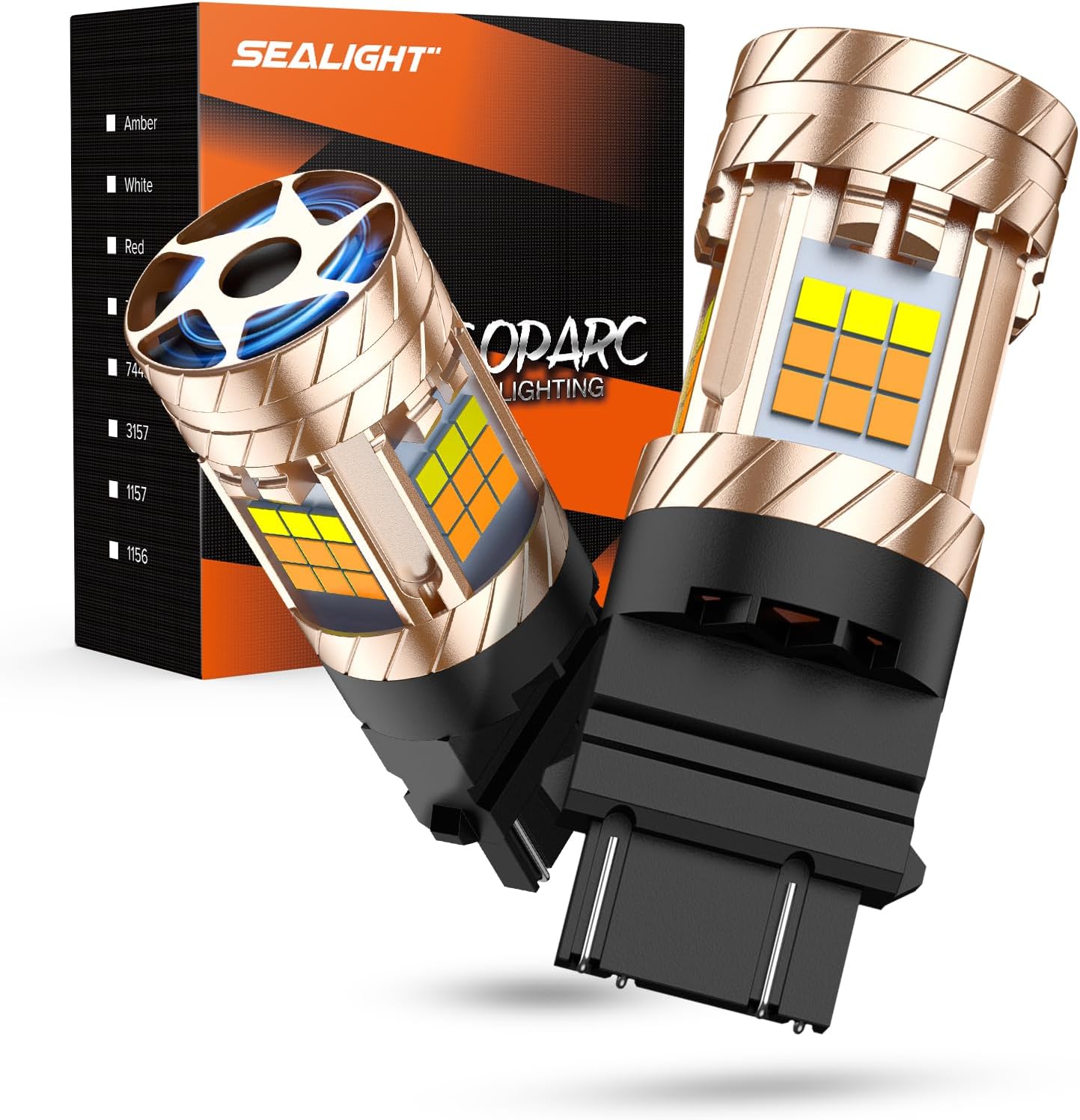 Detalle de SEALIGHT 3157 3200LM Dual Color LED Bulb